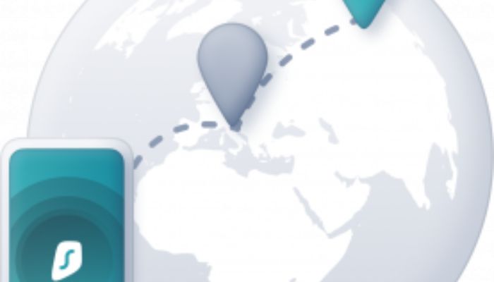 Surfshark VPN 提供全球多个服务器位置，帮助您访问受限制的内容